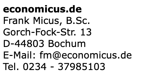 Kontaktiere economicus.de